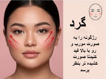 فرم صورت گرد