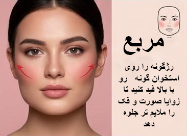 فرم صورت مربع